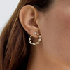 Orbit Diamond Hoops