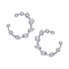 Orbit Diamond Hoops
