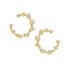Orbit Diamond Hoops
