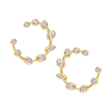 Orbit Diamond Hoops