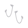Nova Diamond Chain Earrings