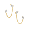 Nova Diamond Chain Earrings
