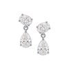 Oval Tear Drop Earrings