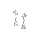 Oval Tear Drop Earrings