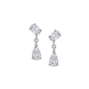 Oval Tear Drop Earrings