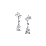 Oval Tear Drop Earrings