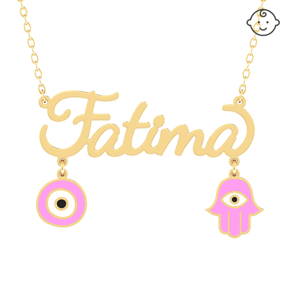 Baby Kids Name Necklace