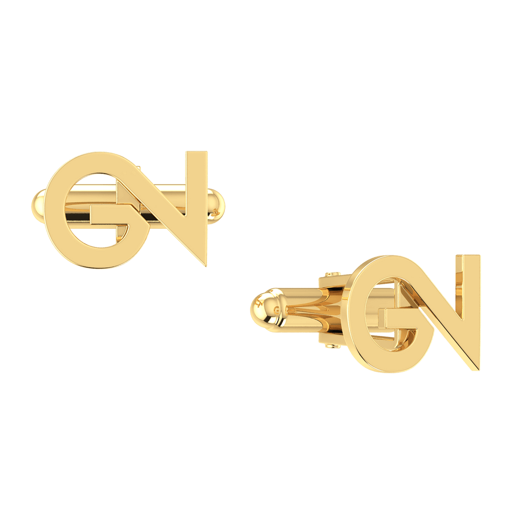Custom Initials Cuff Links