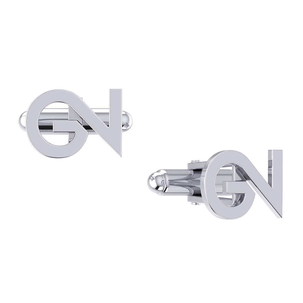 Custom Initials Cuff Links