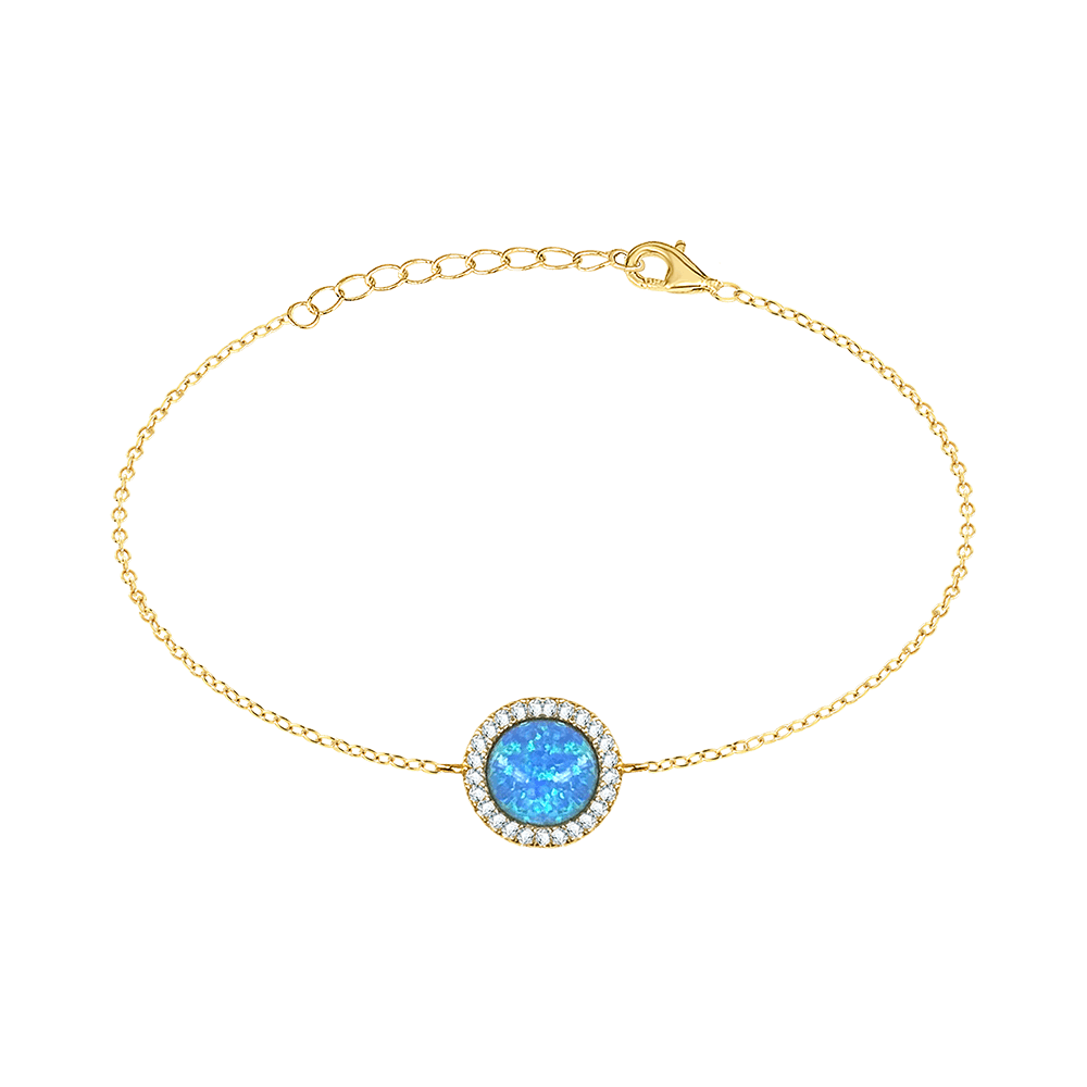 Round Opal Bracelet