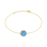 Round Opal Bracelet