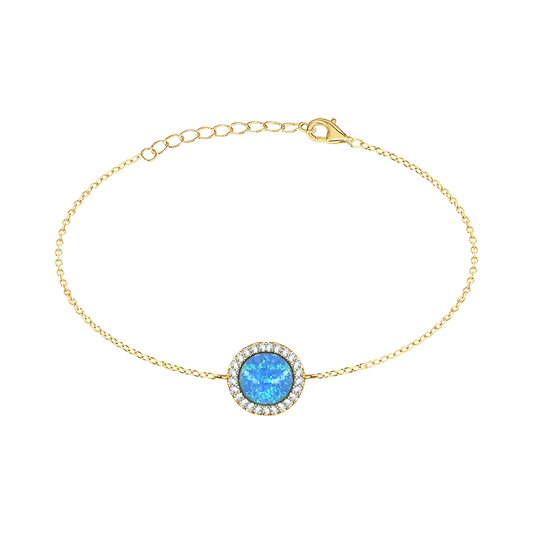 Round Opal Bracelet