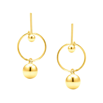 Boules Drop Earrings
