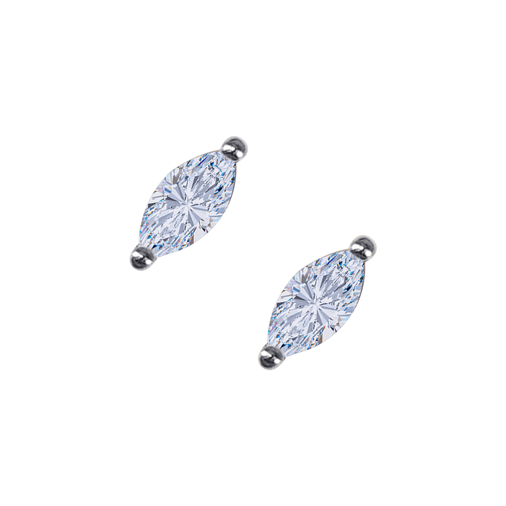 Marquise Diamond Studs