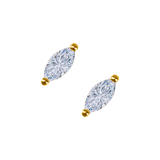 Marquise Diamond Studs