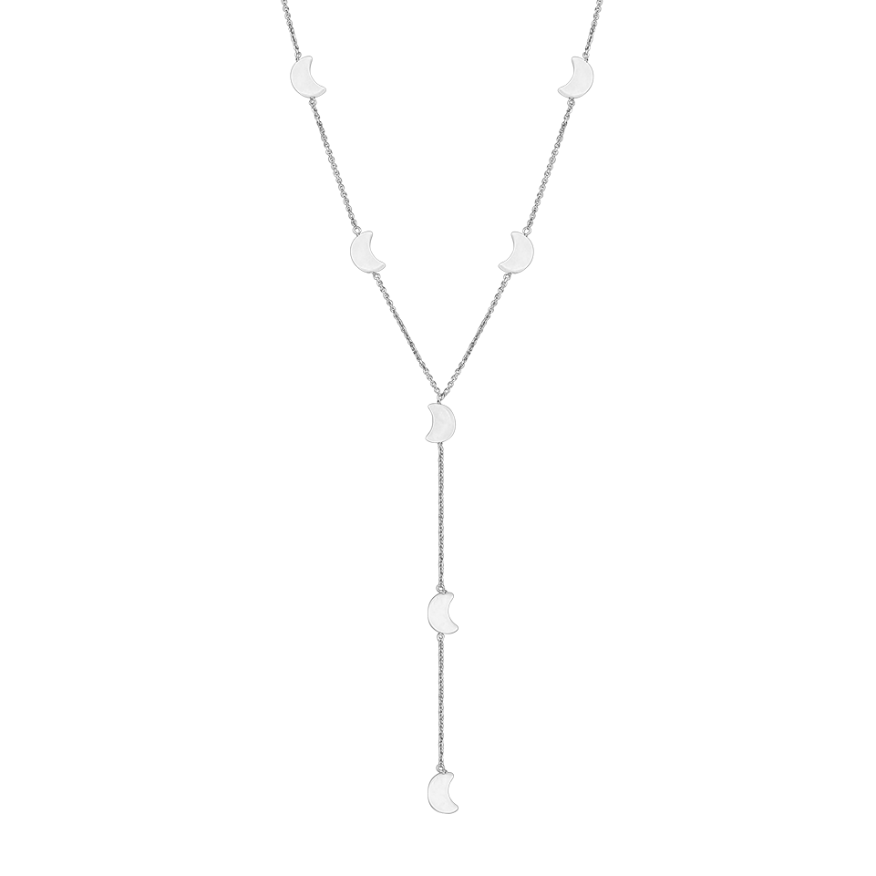 Moon Shell Long Necklace