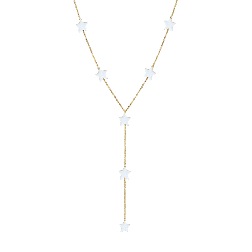 Star Shell Long Necklace
