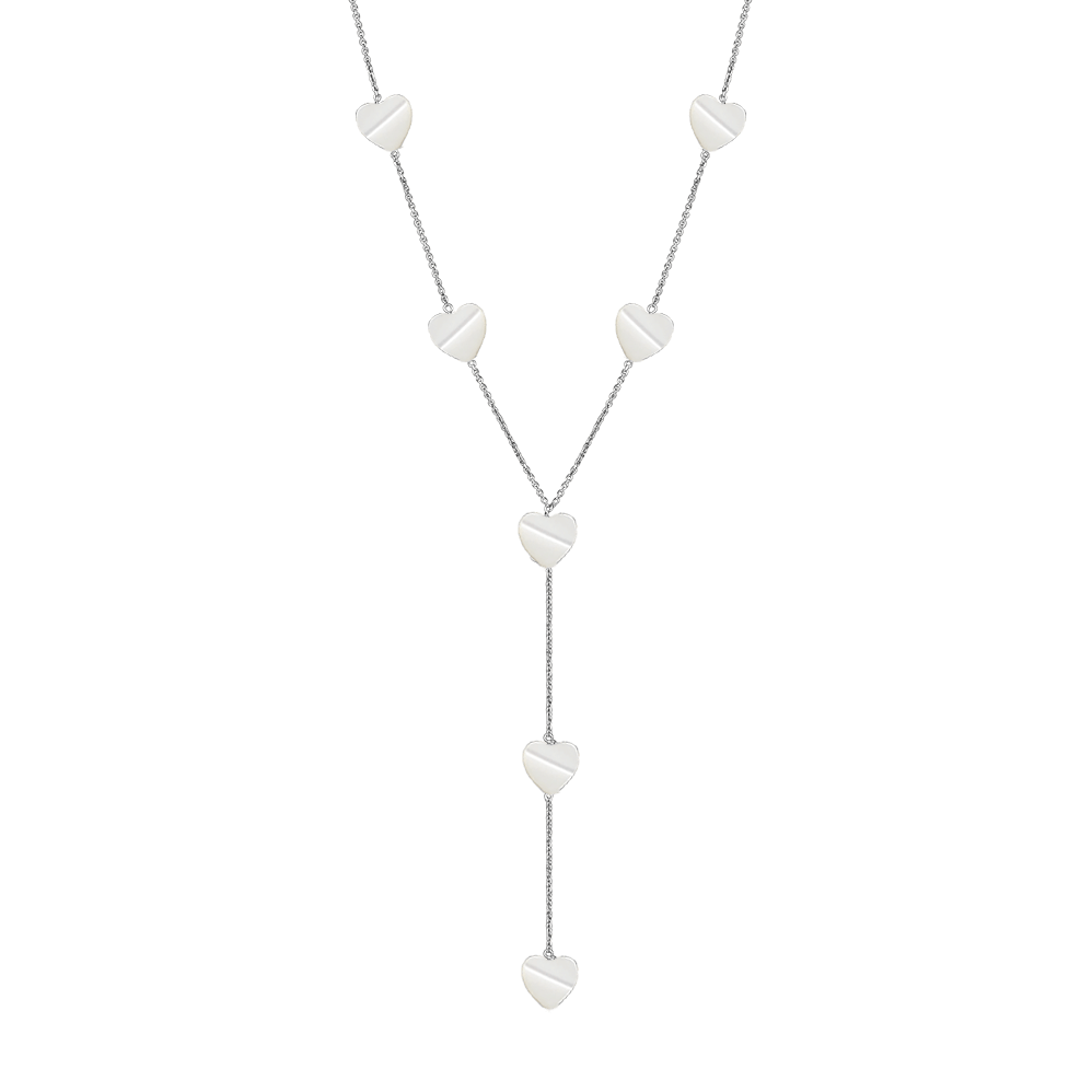 Heart Shell Long Necklace