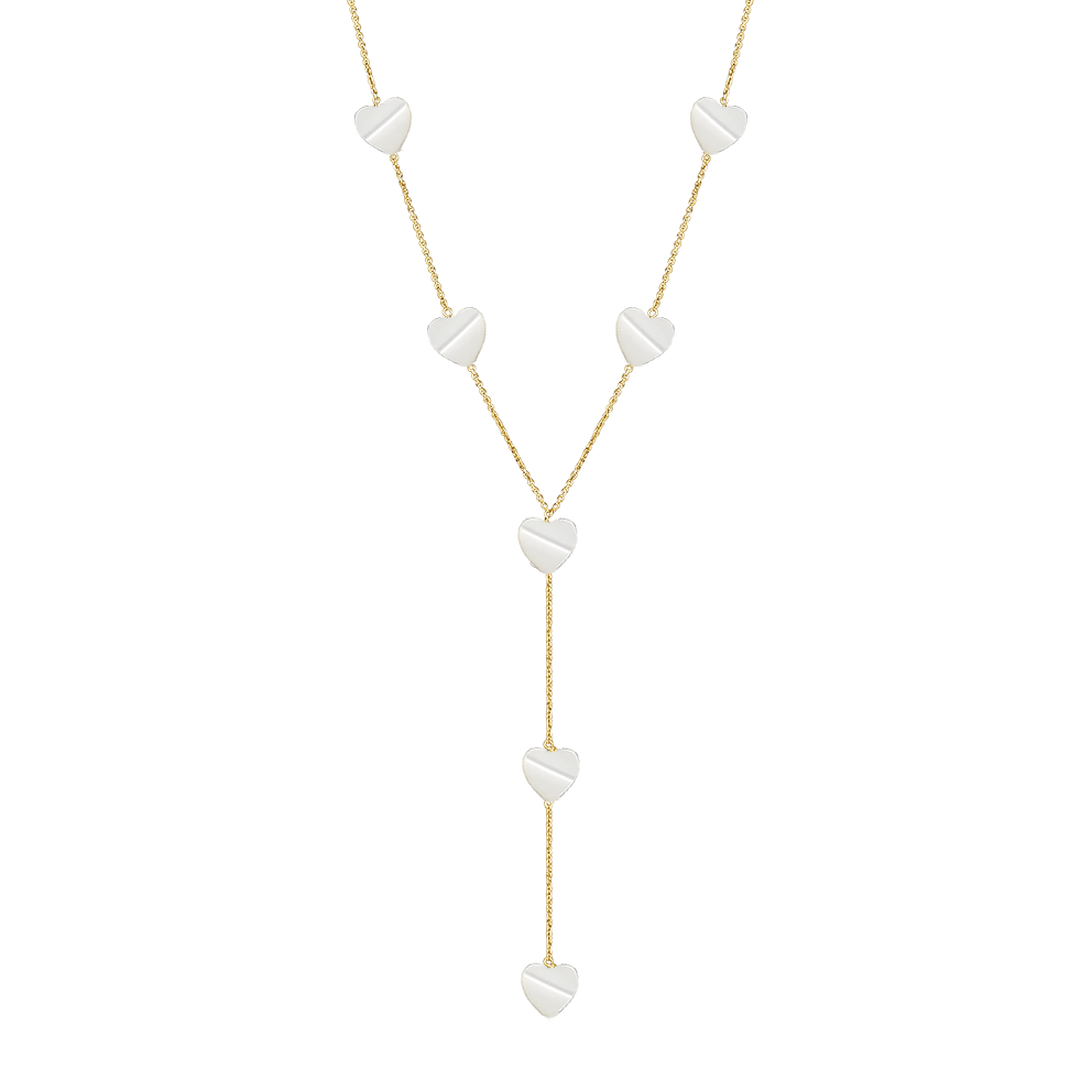 Heart Shell Long Necklace