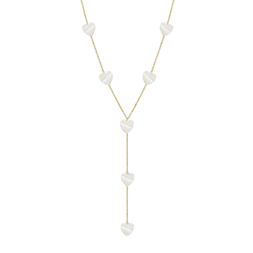 Heart Shell Long Necklace