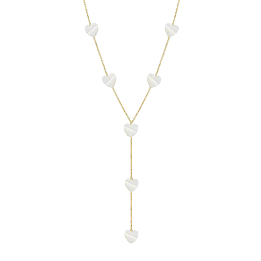 Heart Shell Long Necklace