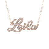 Custom Name Diamond Necklace