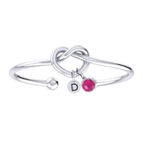 Love Knot Bangle Bracelet
