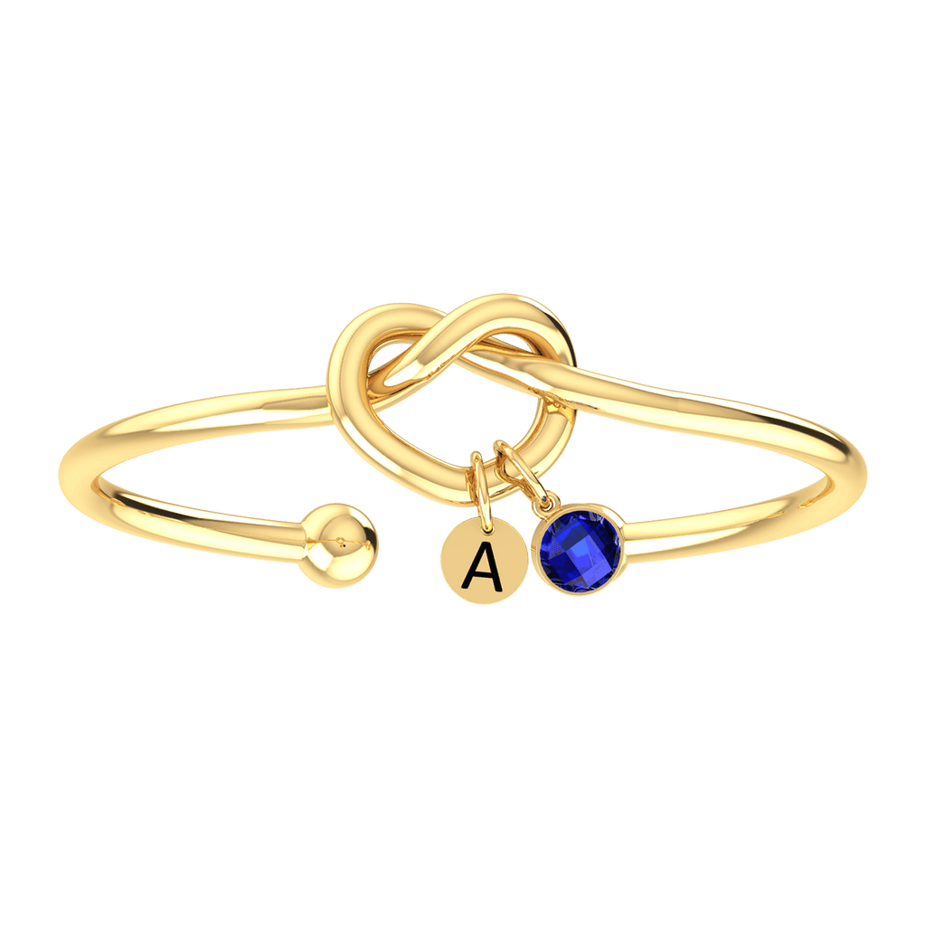 Love Knot Bangle Bracelet