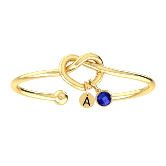 Love Knot Bangle Bracelet