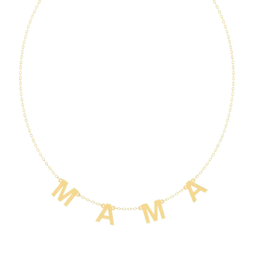 MAMA Initials Necklace