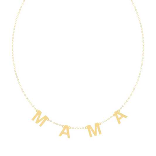 MAMA Initials Necklace