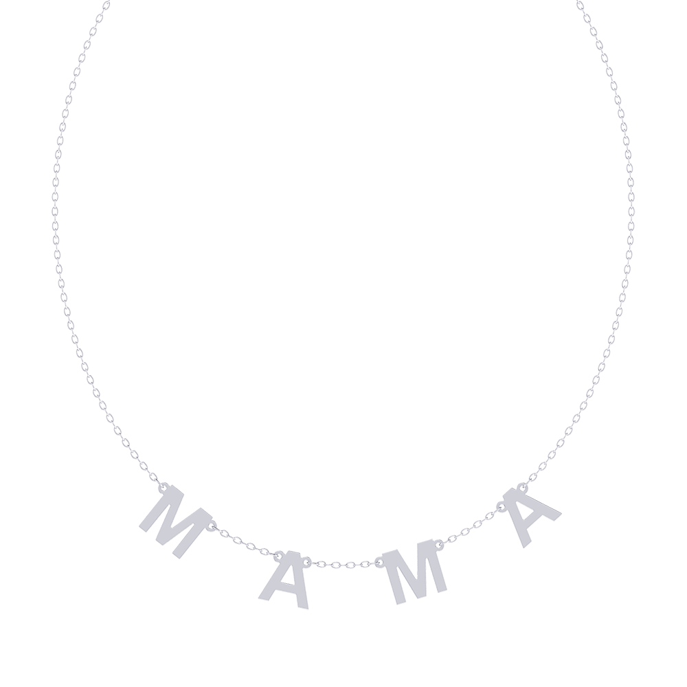 MAMA Initials Necklace