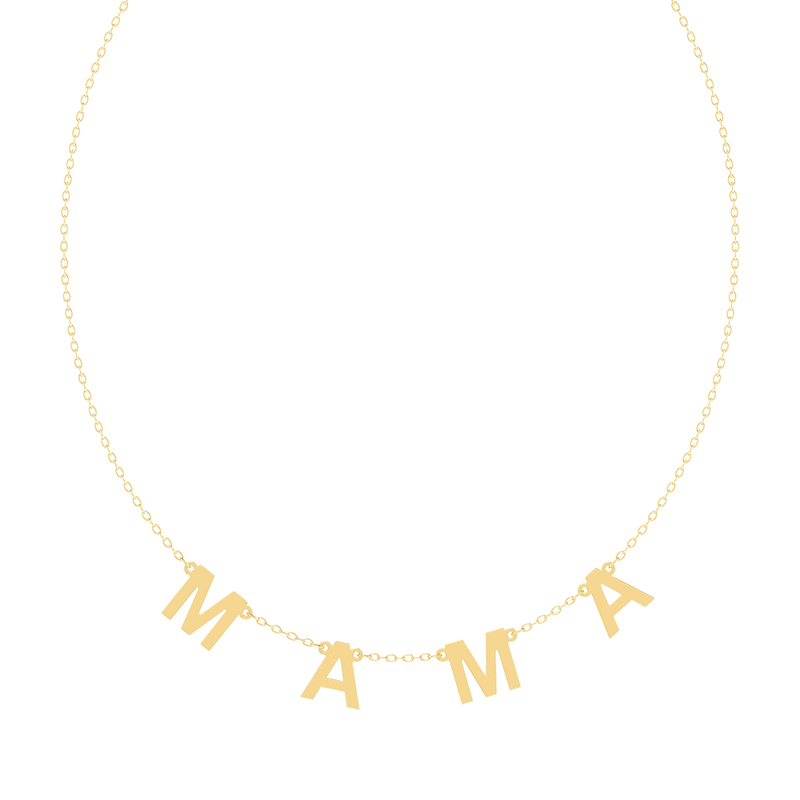 MAMA Initials Necklace