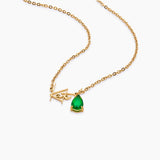 Signature Name Birthstone Necklace