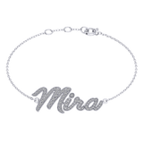 Custom Name Diamond Bracelet