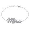 Custom Name Diamond Bracelet