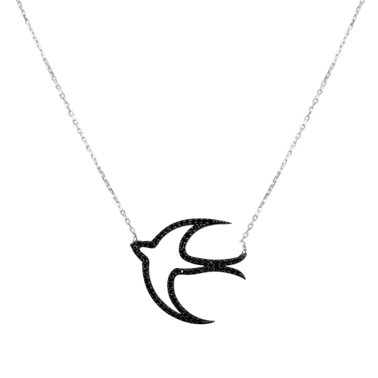 Freedom Bird Diamond Necklace