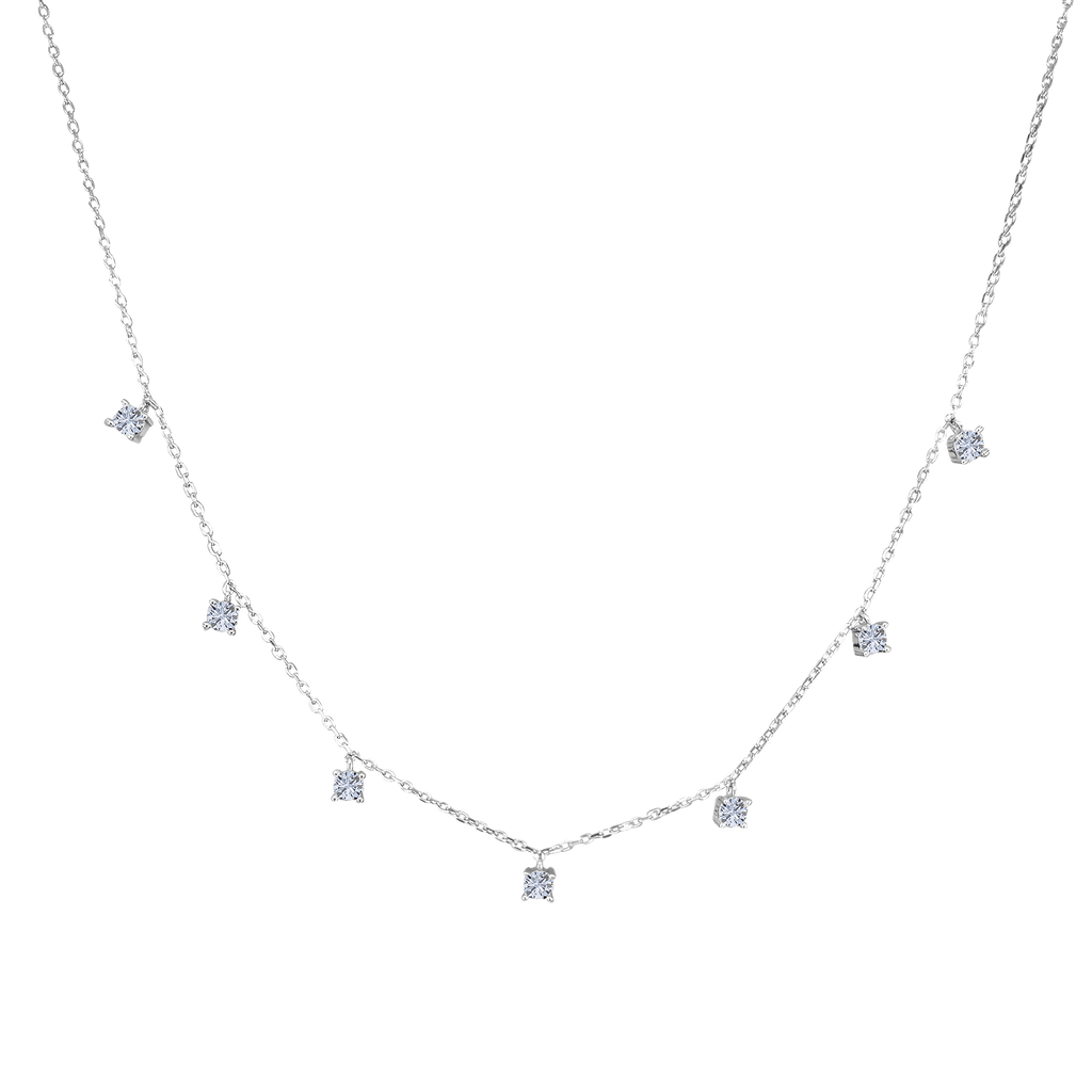 Minimalist Diamonds Necklace