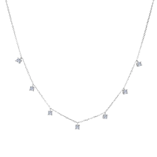 Minimalist Diamonds Necklace
