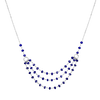 Layer Crystal Beads Necklace