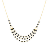 Layer Crystal Beads Necklace