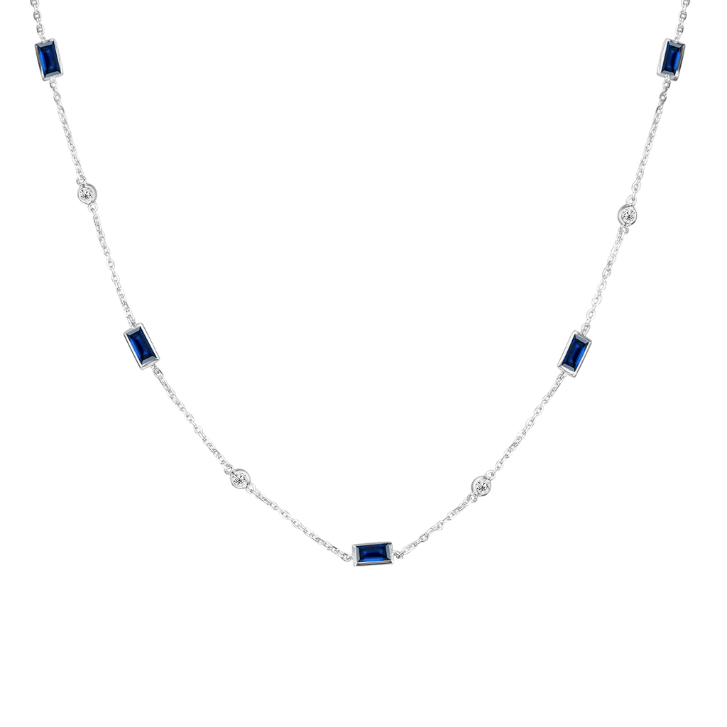Princess Sapphire Necklace