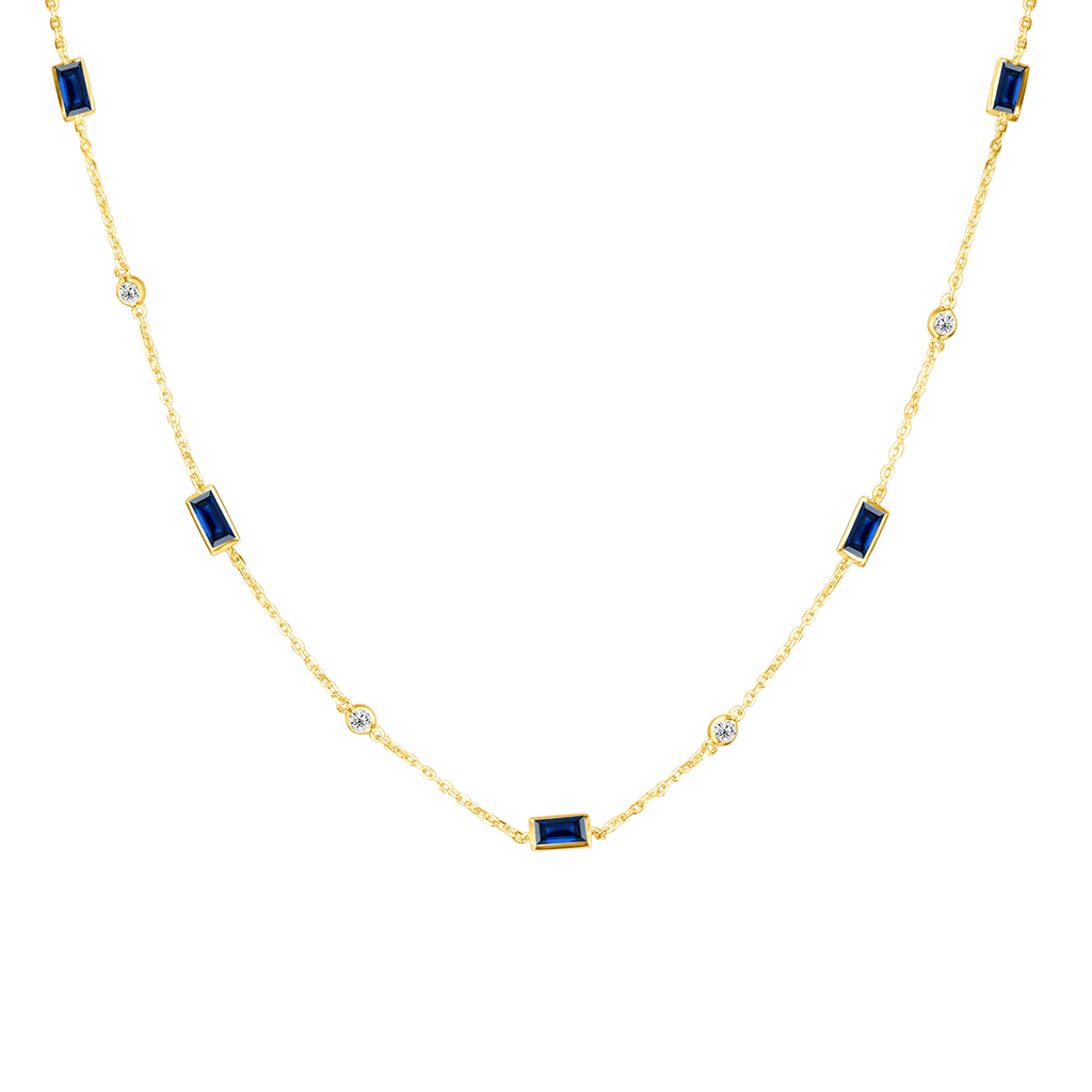 Princess Sapphire Necklace