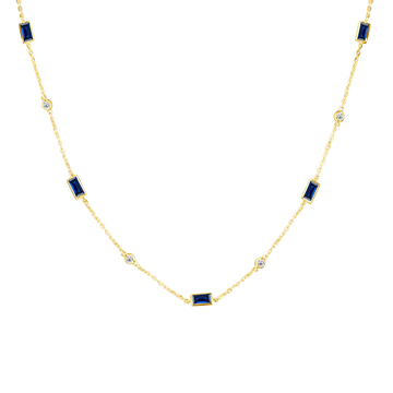 Princess Sapphire Necklace
