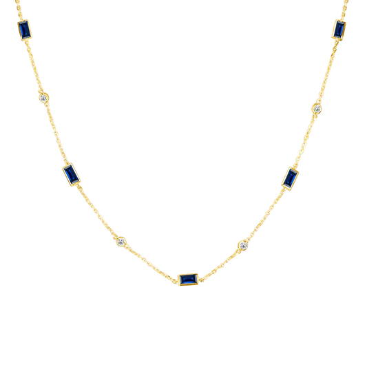 Princess Sapphire Necklace