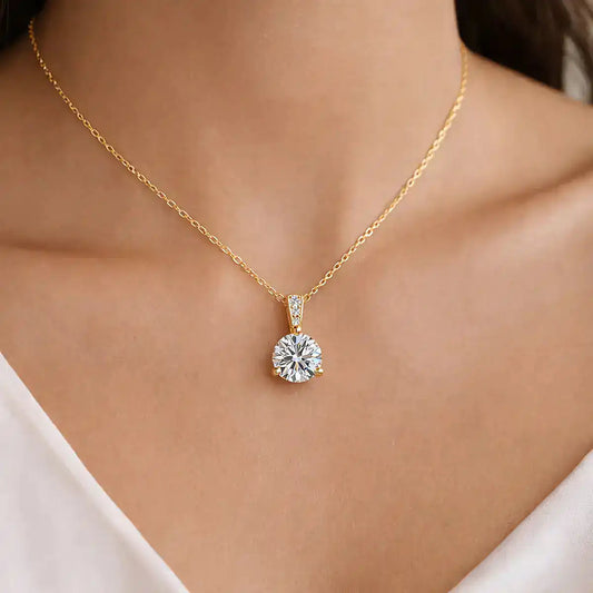 Solitaire Diamond Necklace