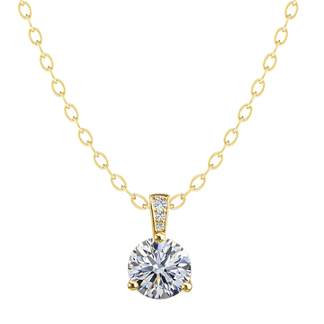 Solitaire Diamond Necklace