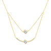 Glam Diamond Layer Necklace