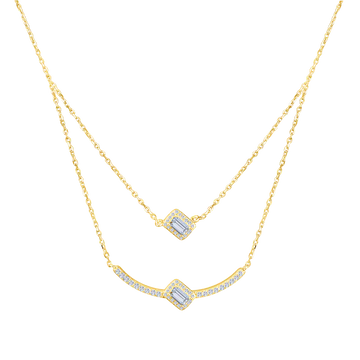 Glam Diamond Layer Necklace