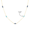 Evil Eye Two-Sided Necklace